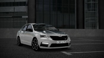 Skoda Octavia RS 2017 для Car City Driving (1.5.9.2)